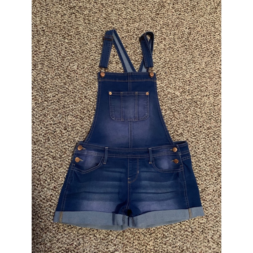 Jean Short Overalls